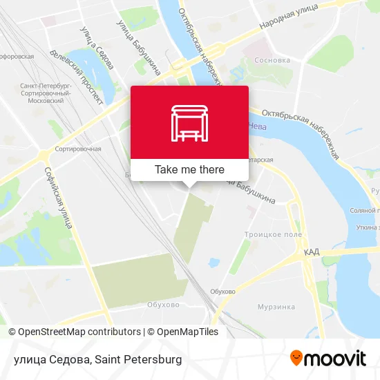 улица Седова map
