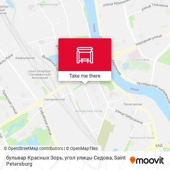 бульвар Красных Зорь, угол улицы Седова map