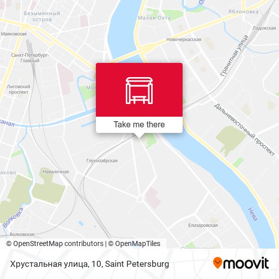 Хрустальная улица, 10 map