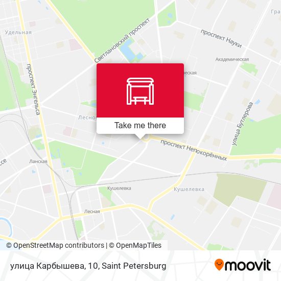 улица Карбышева, 10 map