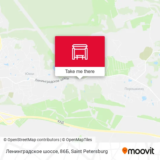Ленинградское шоссе, 86Б map