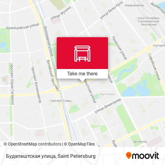 Будапештская улица map