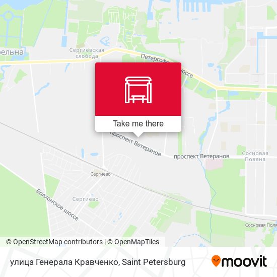 улица Генерала Кравченко map