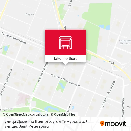 улица Демьяна Бедного, угол Тимуровской улицы map