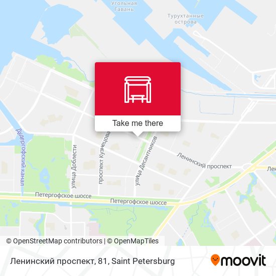 Ленинский проспект, 81 map