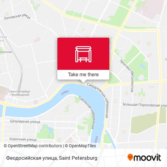 Феодосийская улица map