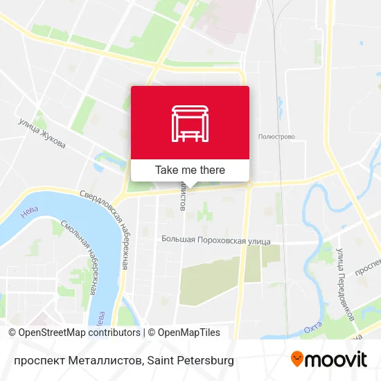 проспект Металлистов map