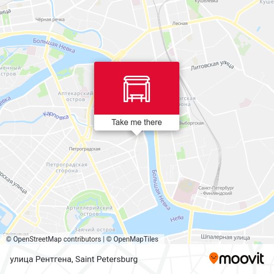 улица Рентгена map