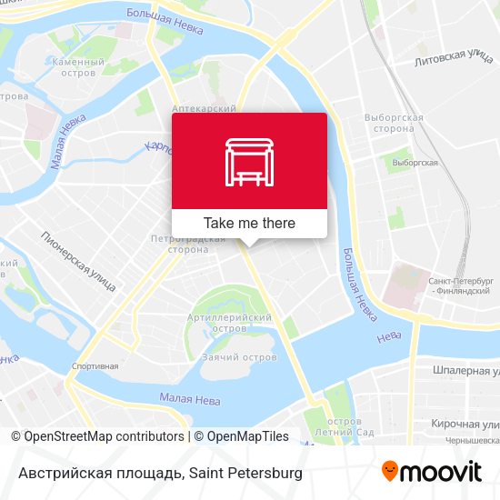 Австрийская площадь map