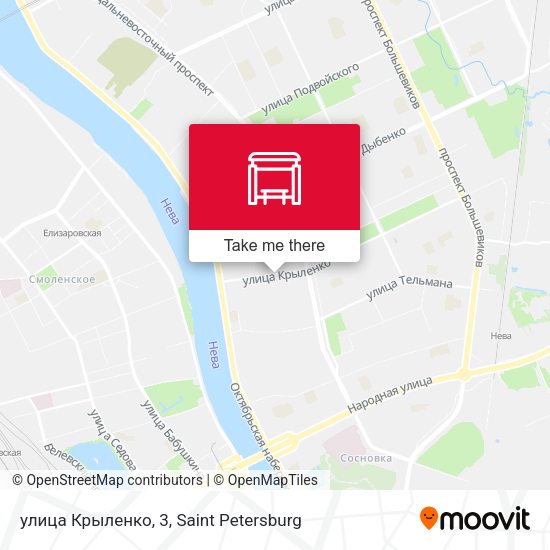 улица Крыленко, 3 map