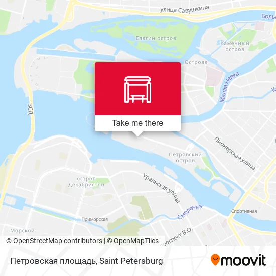 Петровская площадь map