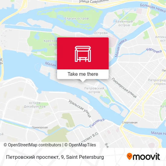 Петровский проспект, 9 map