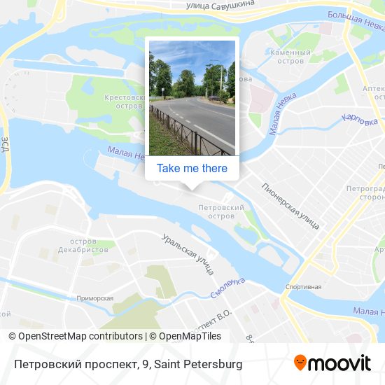 Петровский проспект, 9 map