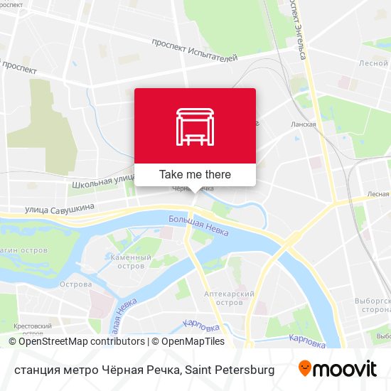станция метро Чёрная Речка map
