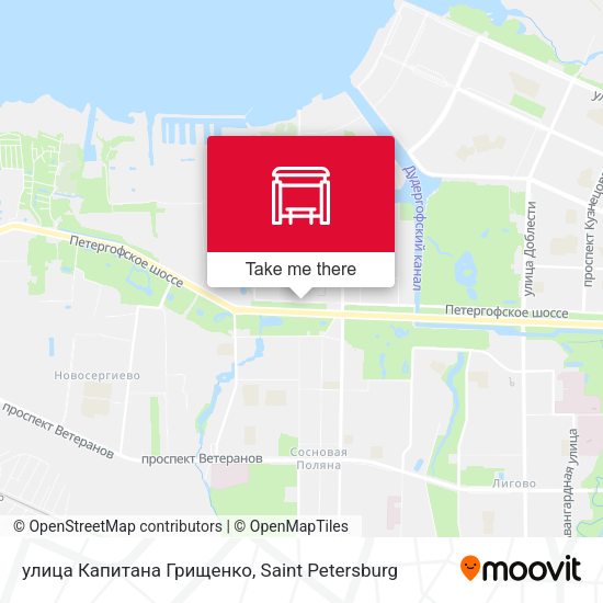 улица Капитана Грищенко map