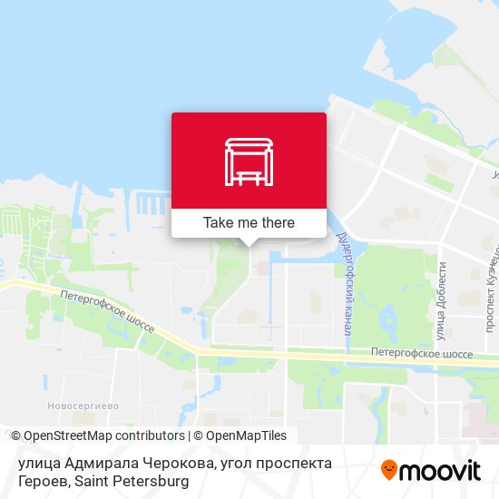 улица Адмирала Черокова, угол проспекта Героев map