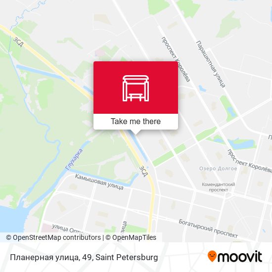 Планерная улица, 49 map