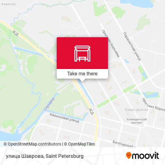 улица Шаврова map
