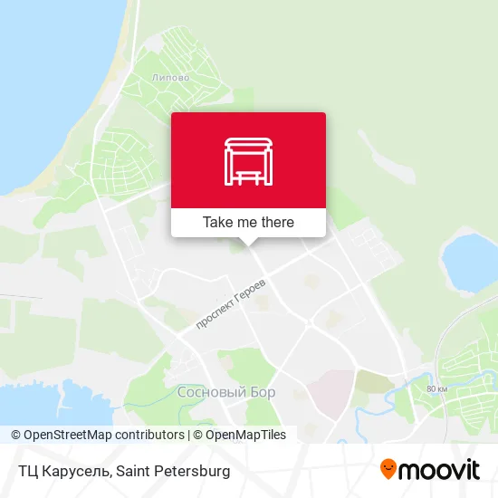ТЦ Карусель map