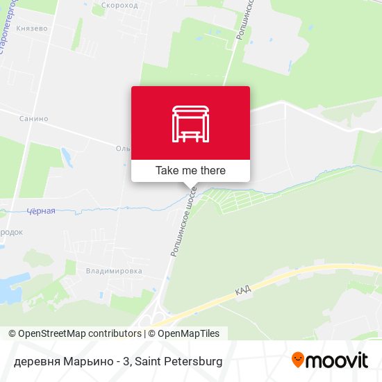 деревня Марьино - 3 map