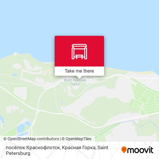 посёлок Краснофлотск, Красная Горка map