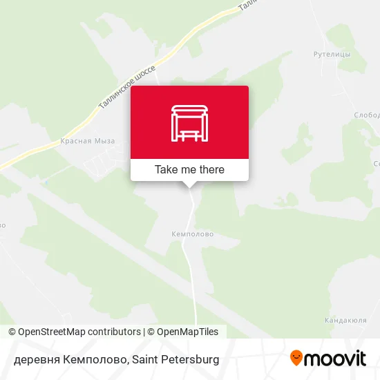 деревня Кемполово map