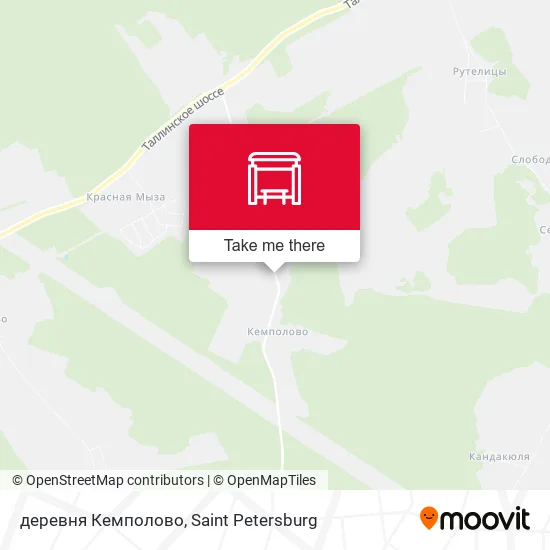 деревня Кемполово map