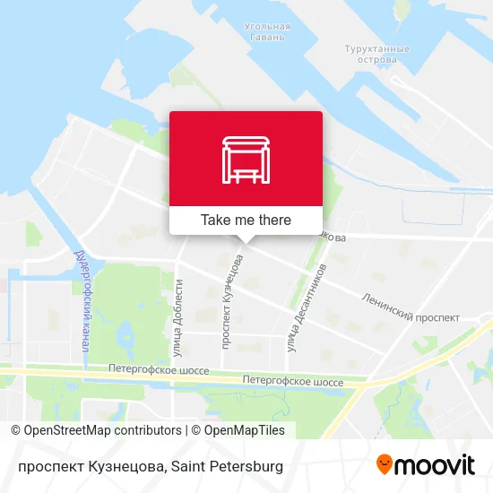 проспект Кузнецова map