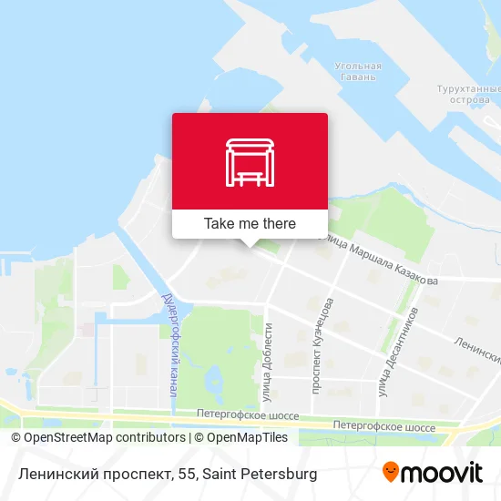 Ленинский проспект, 55 map