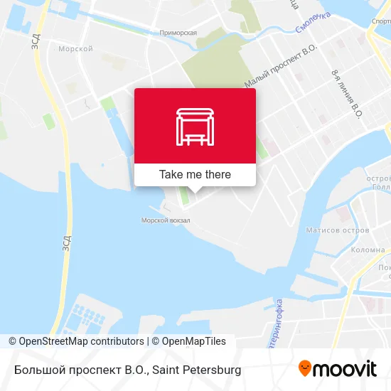 Большой проспект В.О. map