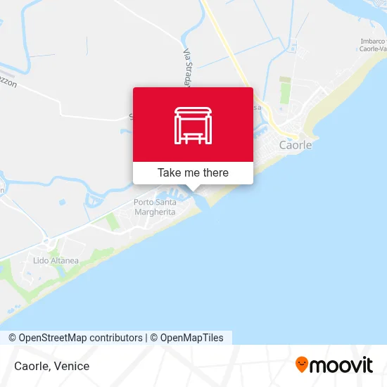 Caorle map