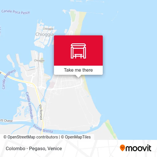 Colombo - Pegaso map