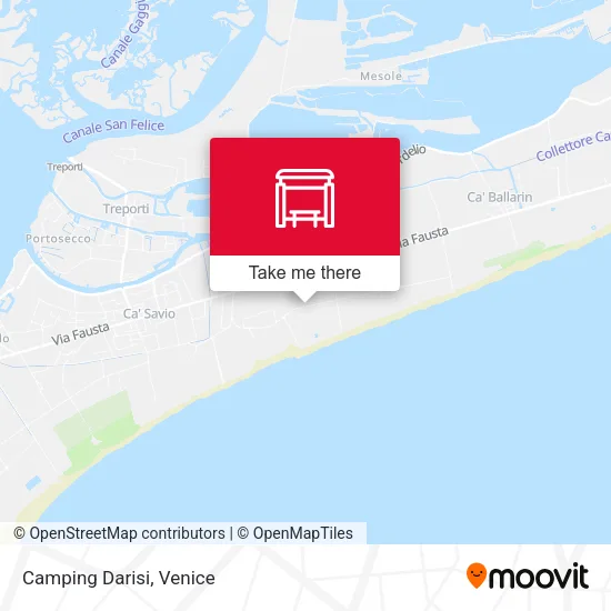 Camping Darisi map
