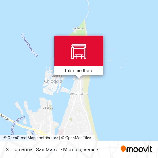 Sottomarina | San Marco - Momolo map