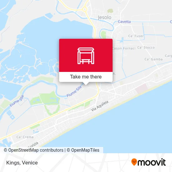 Kings map