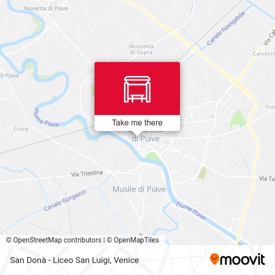 San Donà - Liceo San Luigi map