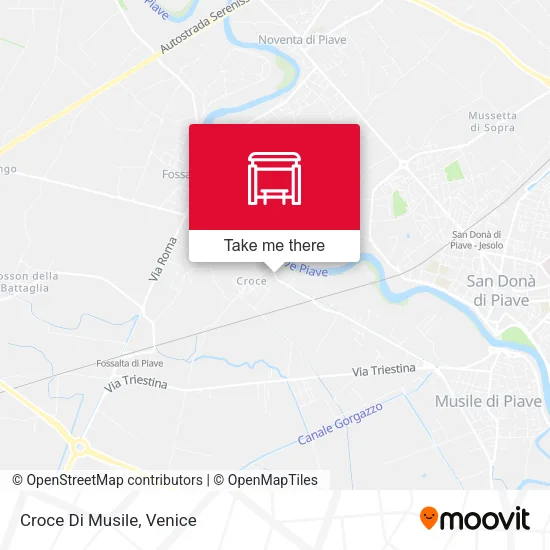 Croce Di Musile map