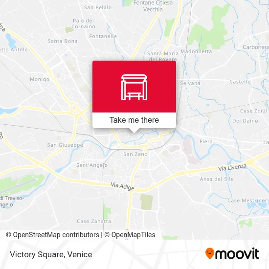 Victory Square map