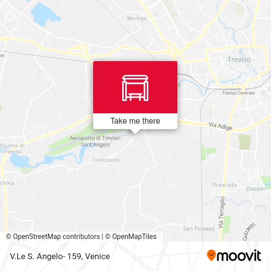 S. Angelo Avenue - 159 map