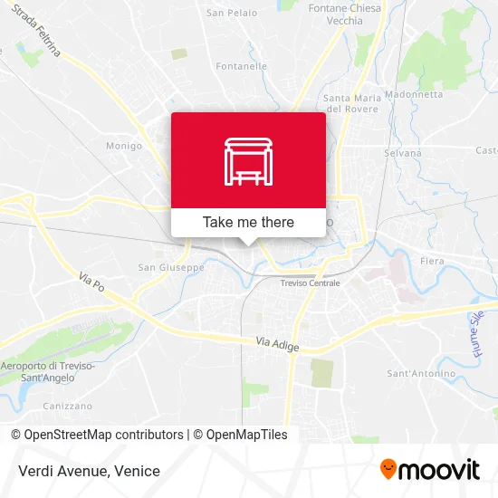 Verdi Avenue map