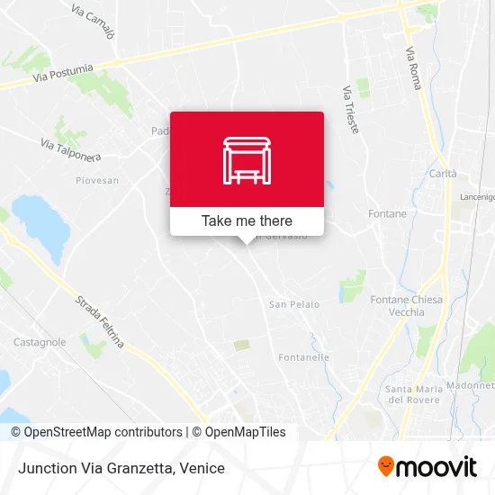 Junction Via Granzetta map