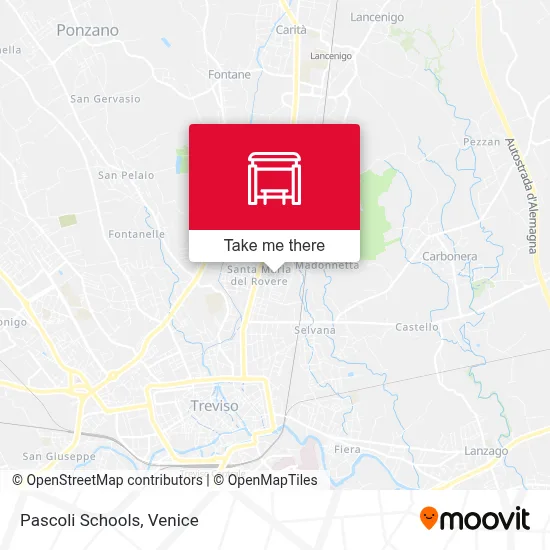 Pascoli Schools map