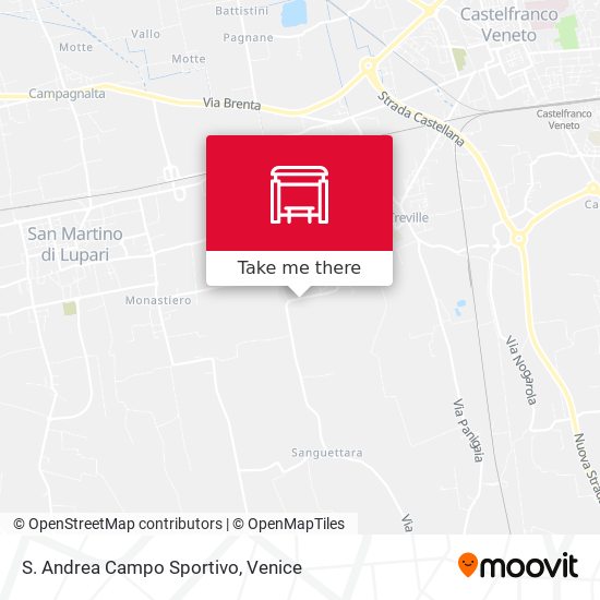 S. Andrea Campo Sportivo map