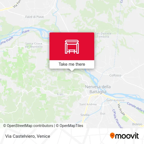 Castelviero Street map