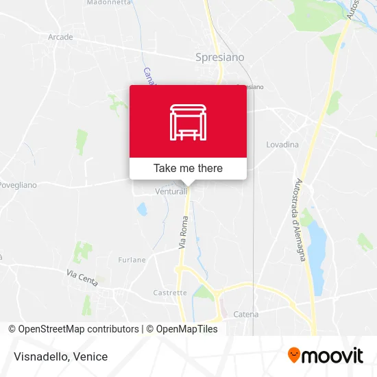 Visnadello map