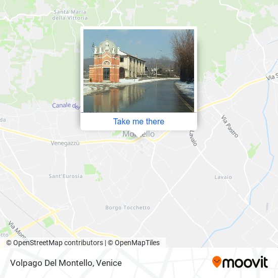Volpago Del Montello map
