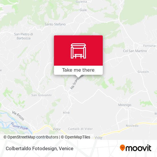 Colbertaldo Fotodesign map