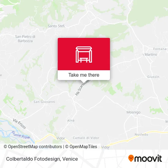 Colbertaldo Fotodesign map