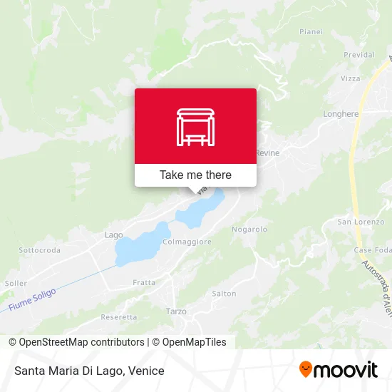 Santa Maria Di Lago map