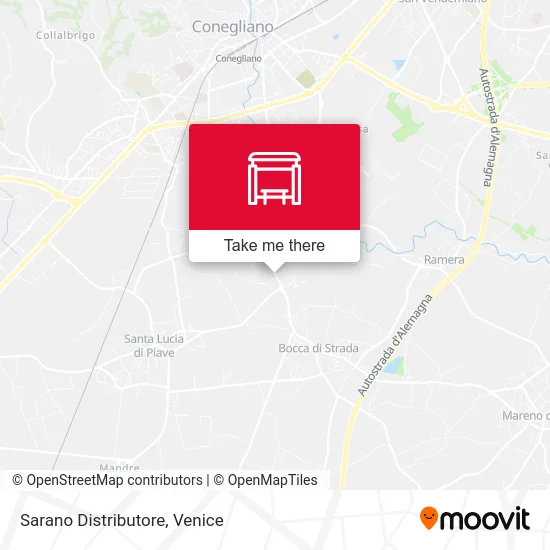 Sarano Gas Station map
